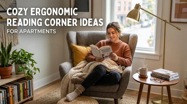 Cozy Ergonomic Reading Corner Ideas for Apartments