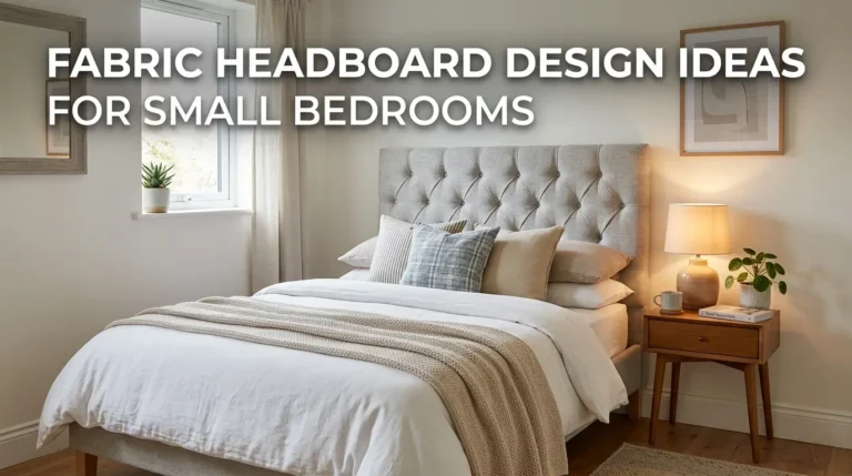Fabric Headboard Design Ideas for Small Bedrooms