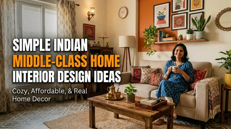 Simple Indian Middle-Class Home Interior Design Ideas