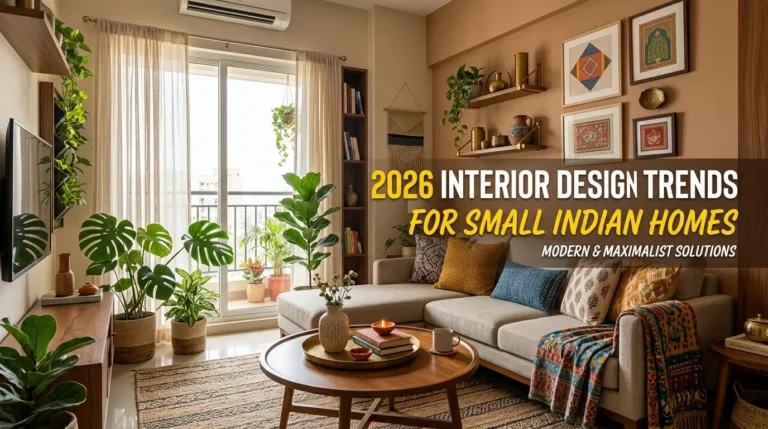 2026 Interior Design Trends for Small Indian Homes
