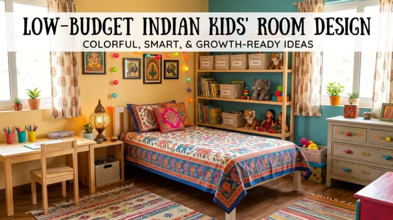 Low Budget Kids’ Room Interior Design in Indian Style: Smart, Colorful Ideas That Grow With Your Child