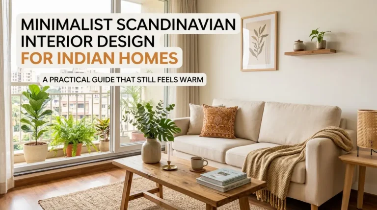 Minimalist Scandinavian Interior Design for Indian Homes: A Practical Guide That Still Feels Warm