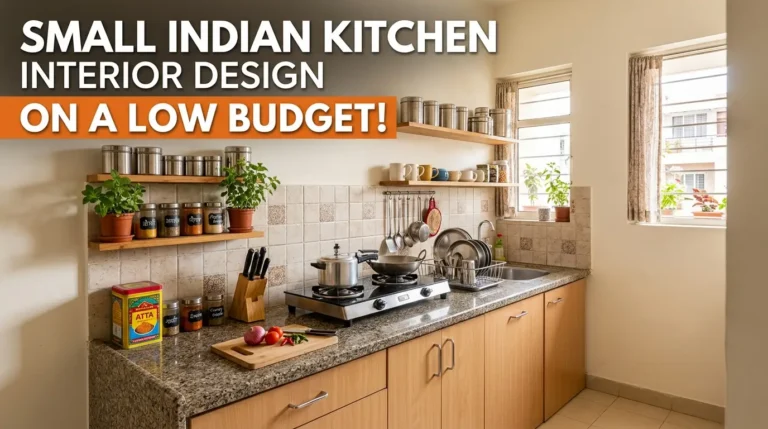 Small Indian Kitchen Interior Design on a Low Budget