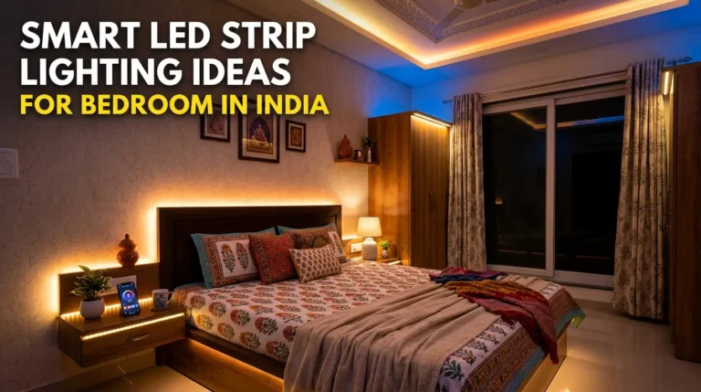 Smart LED Strip Lighting Ideas for Bedroom in India