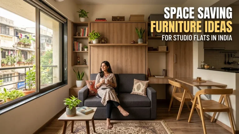 Space Saving Furniture Ideas for Studio Flat in India
